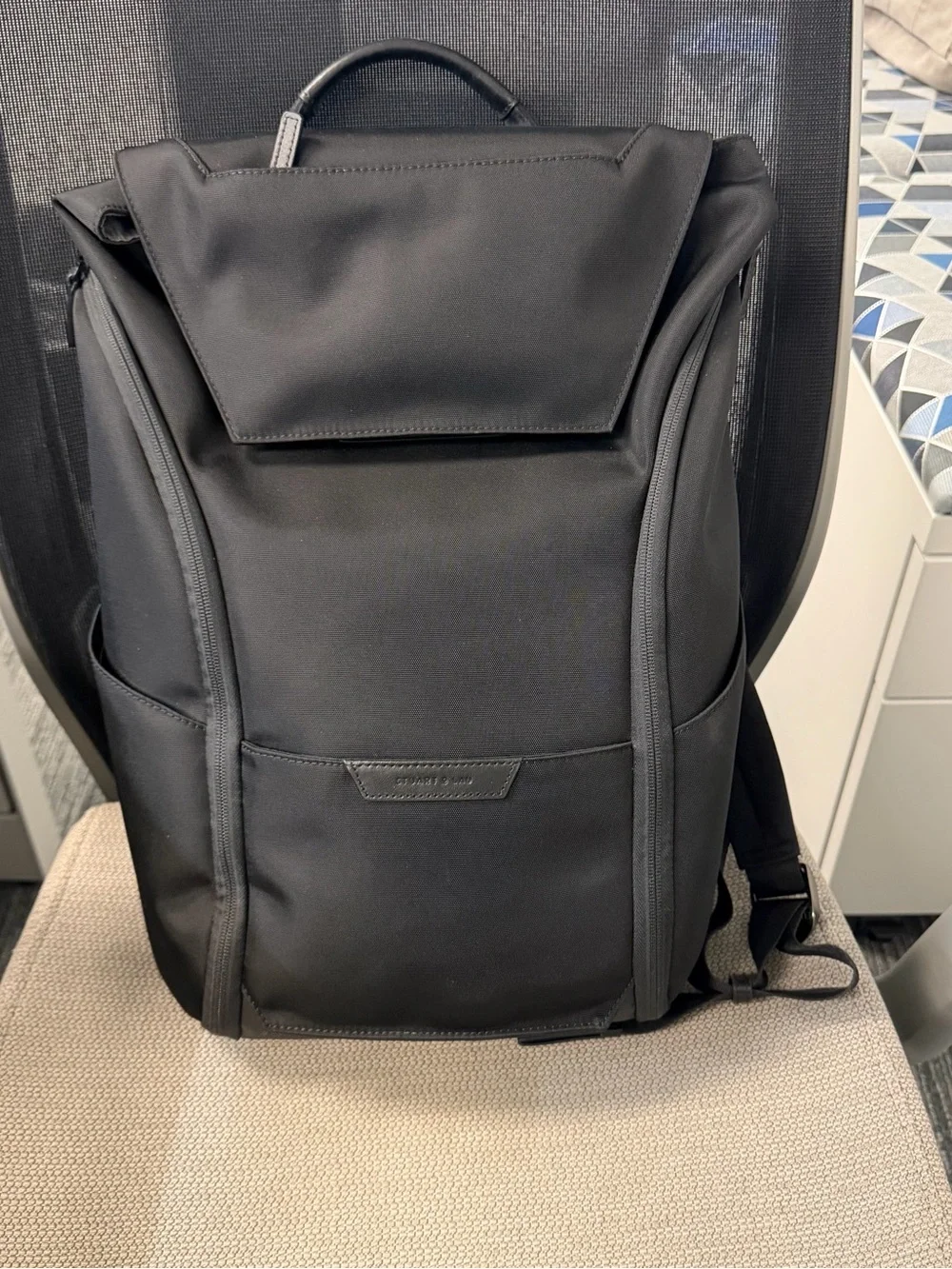 Stuart & Lau Capstone Backpack v1 2024 Black Like New Luxury Work Travel EDC
